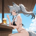海に行くと… 2枚目