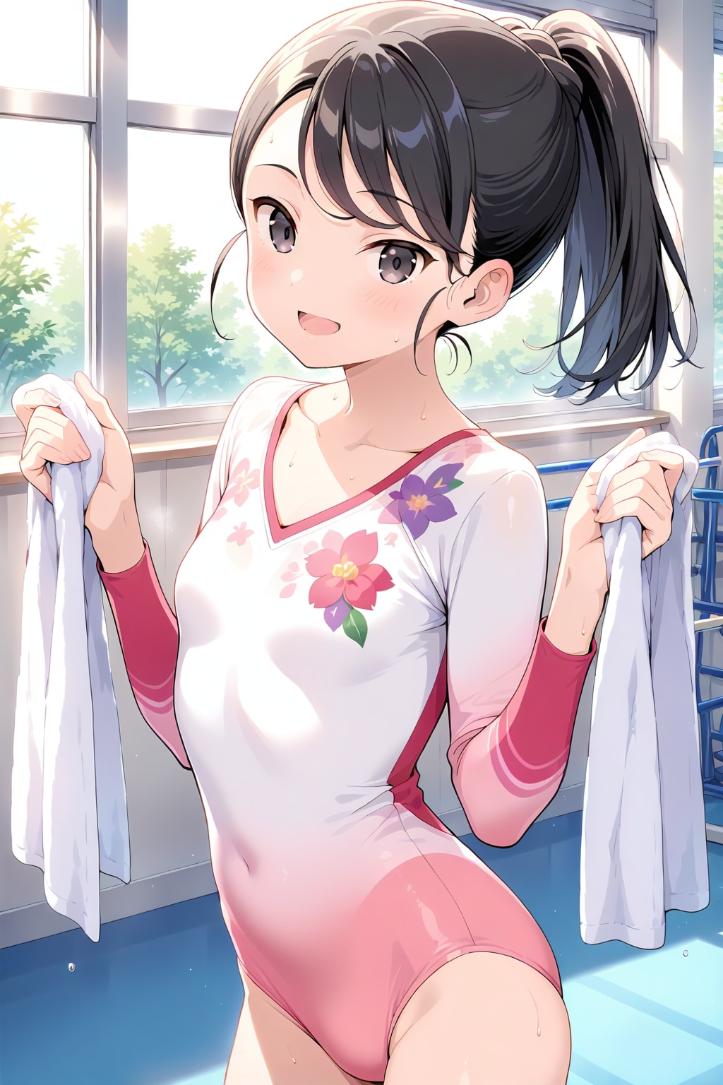 新体操部の沙希ちゃん✨４９