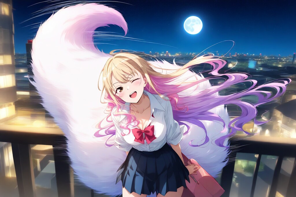 特大ホワイトテールの秘密会議