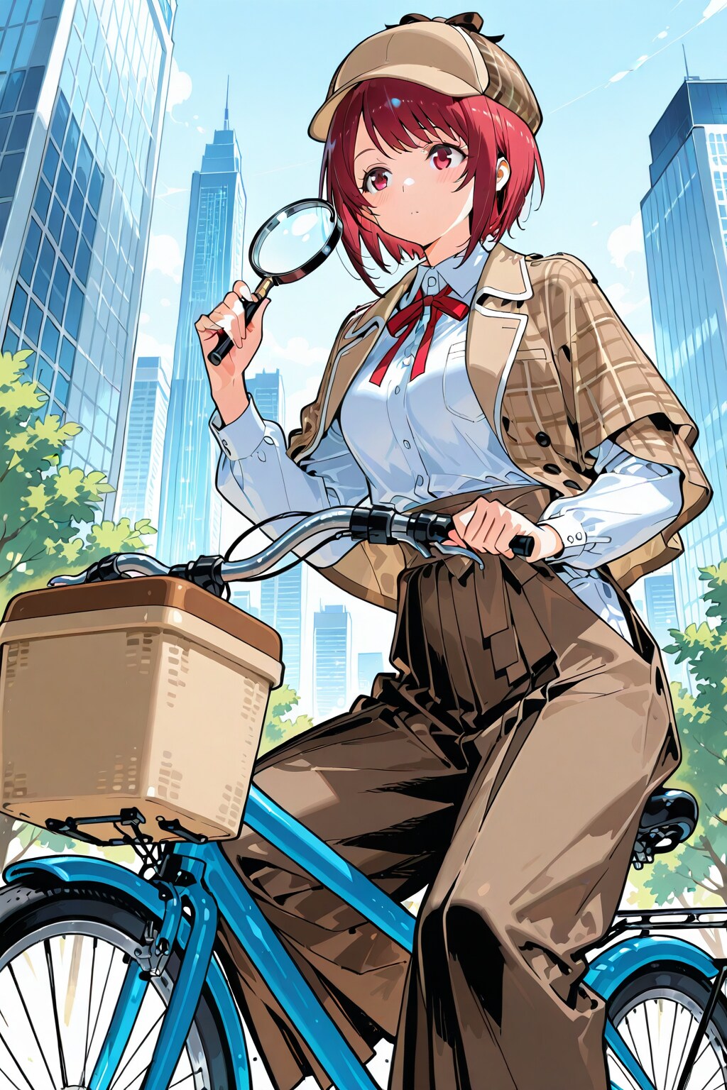 探偵PHOENIXちゃん | の人気AIイラスト・グラビア