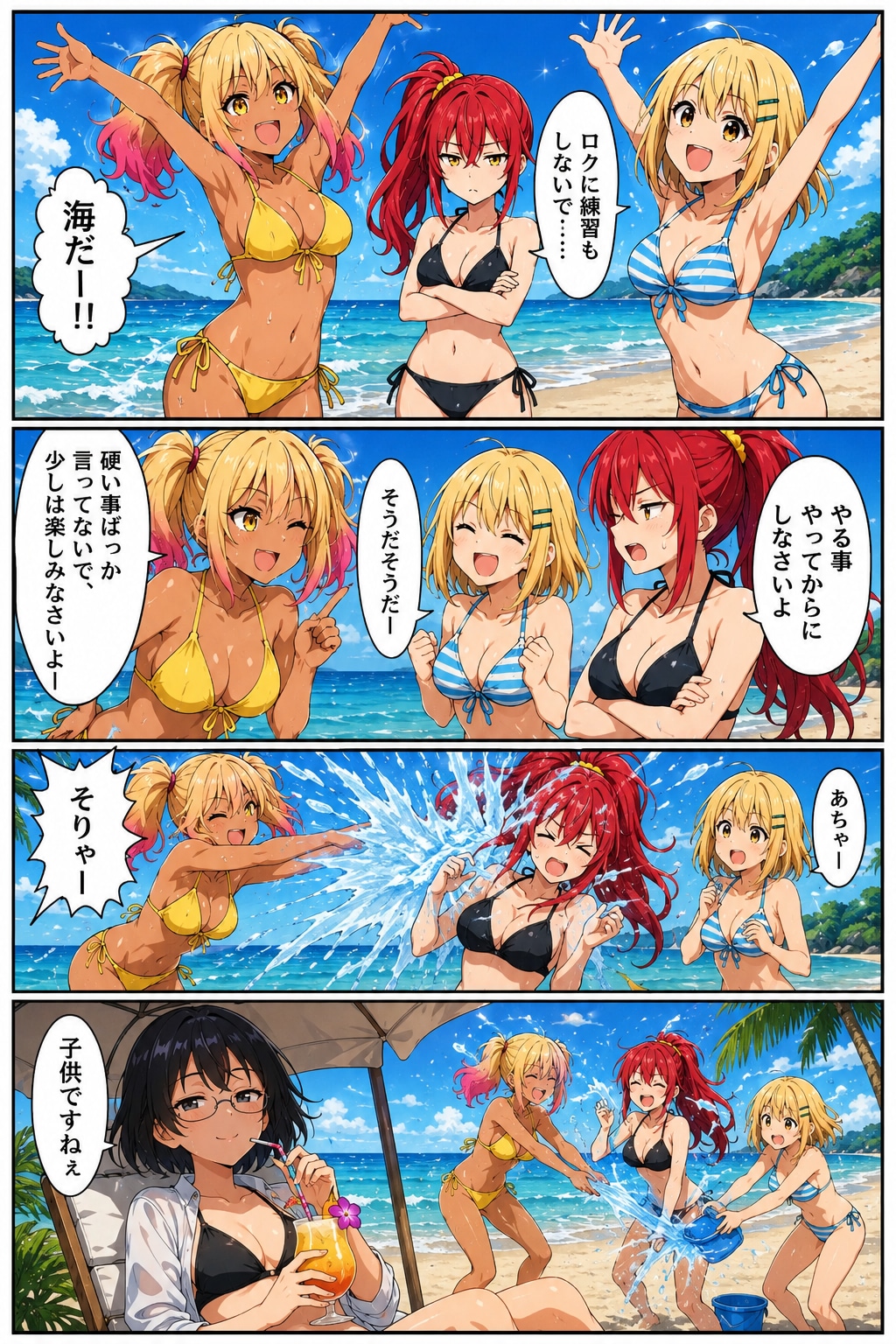 新体操部、夏合宿②