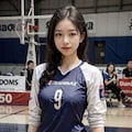 ママさんバレー2 2枚目