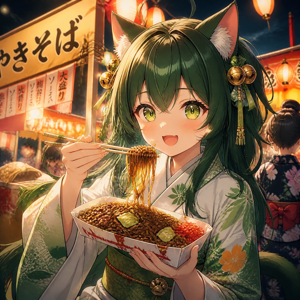 (うちの子縛り)47「や」→「焼きそば」鈴九
