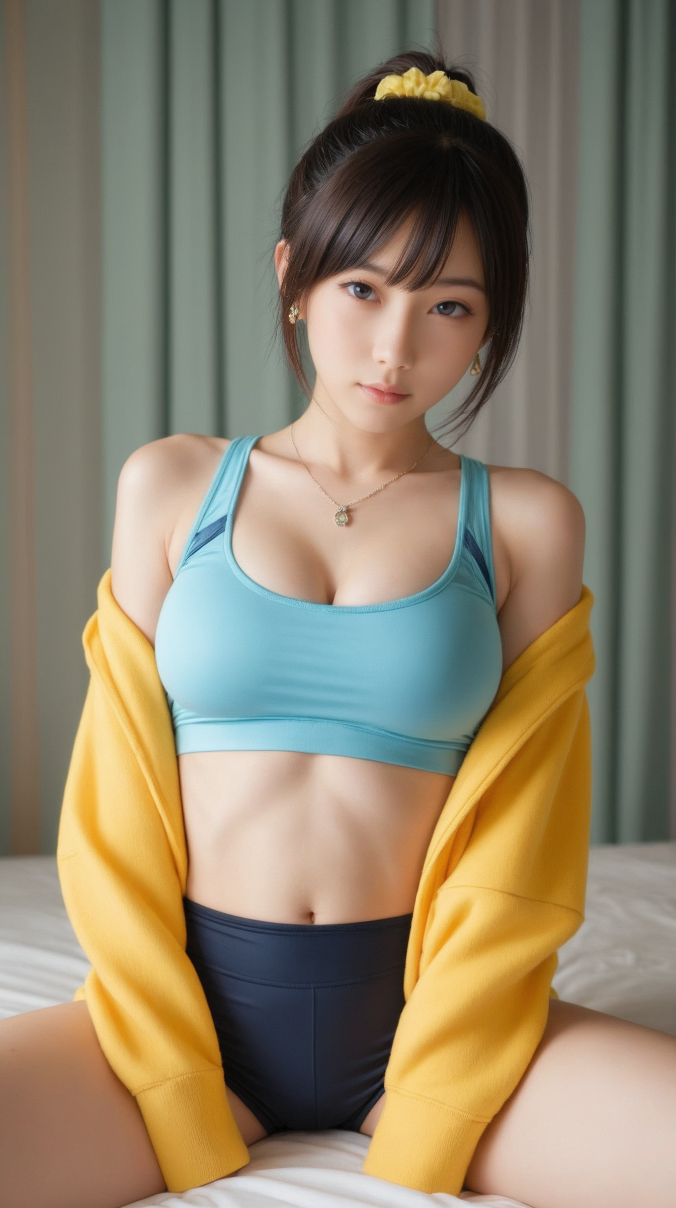 スポーツブラとスポーツパンティ