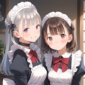 メイドさんと璃乃ちゃん 3枚目