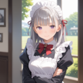 メイドさんと璃乃ちゃん 7枚目