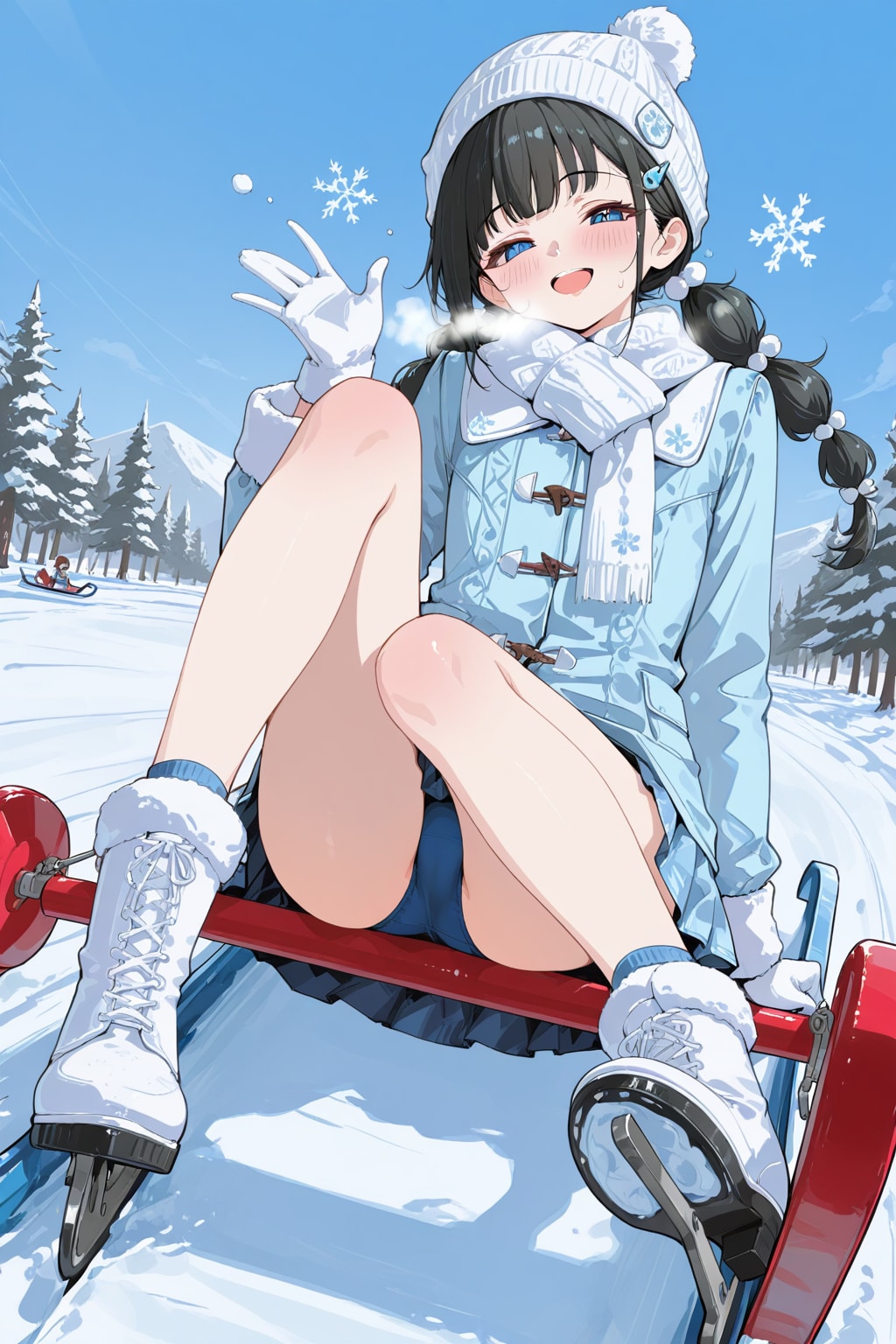 ソリ滑り