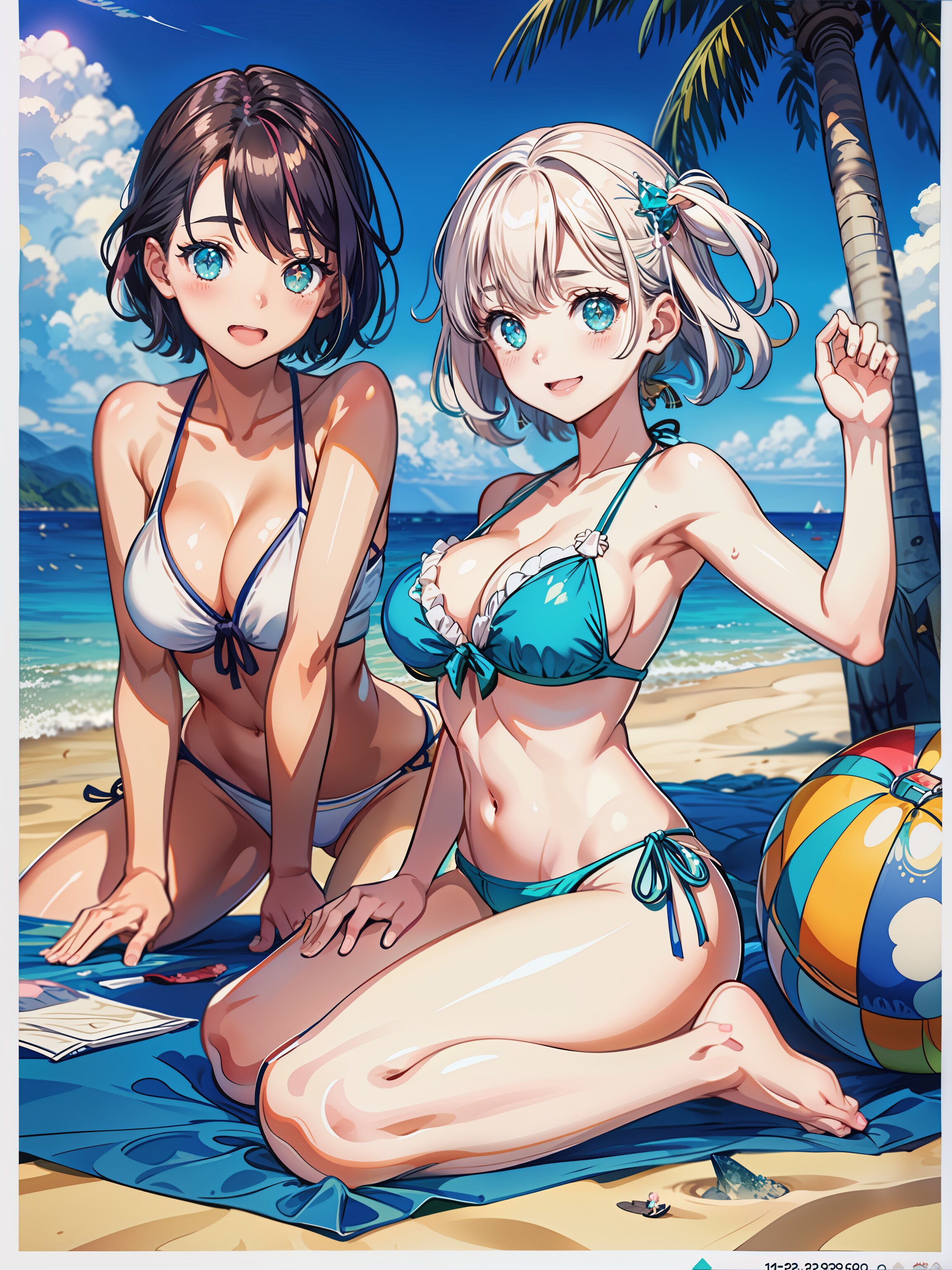南の島で夏気分