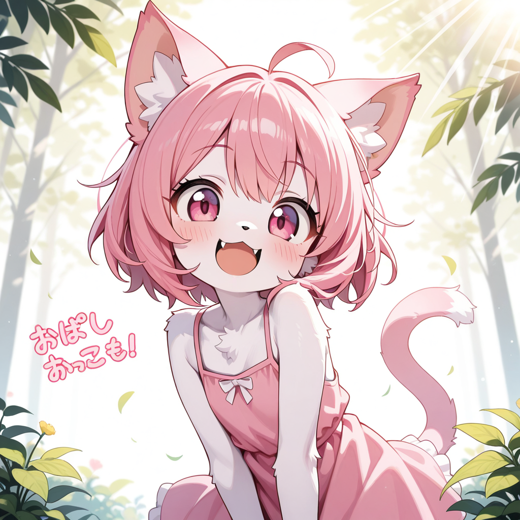 ケモノ姿でも可愛いんにゃ？♡