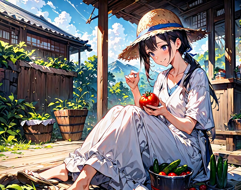 Summer Vegetable Landscape