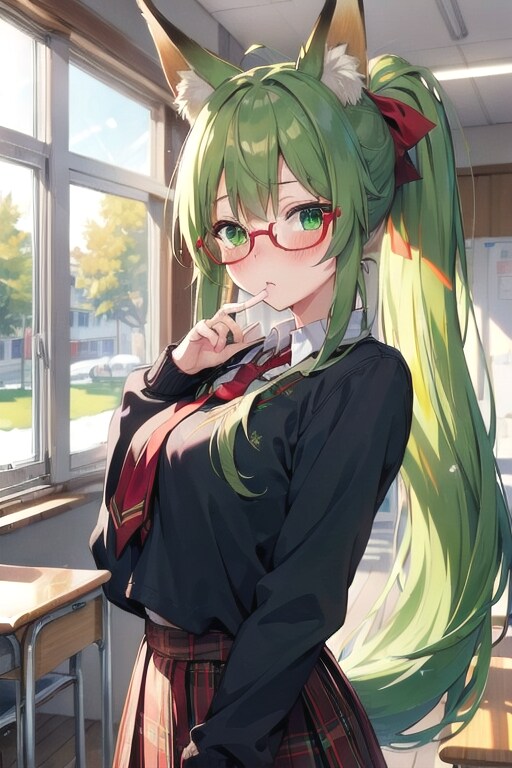 学級委員長の緑ちゃん
