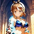 PixAIでビキニ＆ビキニアーマーのライザ👙🎮❤️ 10枚目