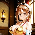 PixAIでビキニ＆ビキニアーマーのライザ👙🎮❤️ 5枚目