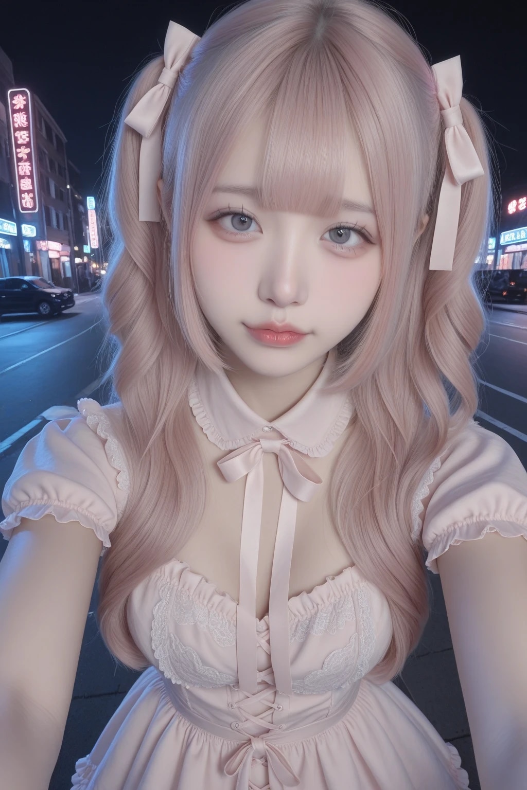 地雷系ちゃんの自撮り001《SeaArt》 | の人気AIイラスト・グラビア