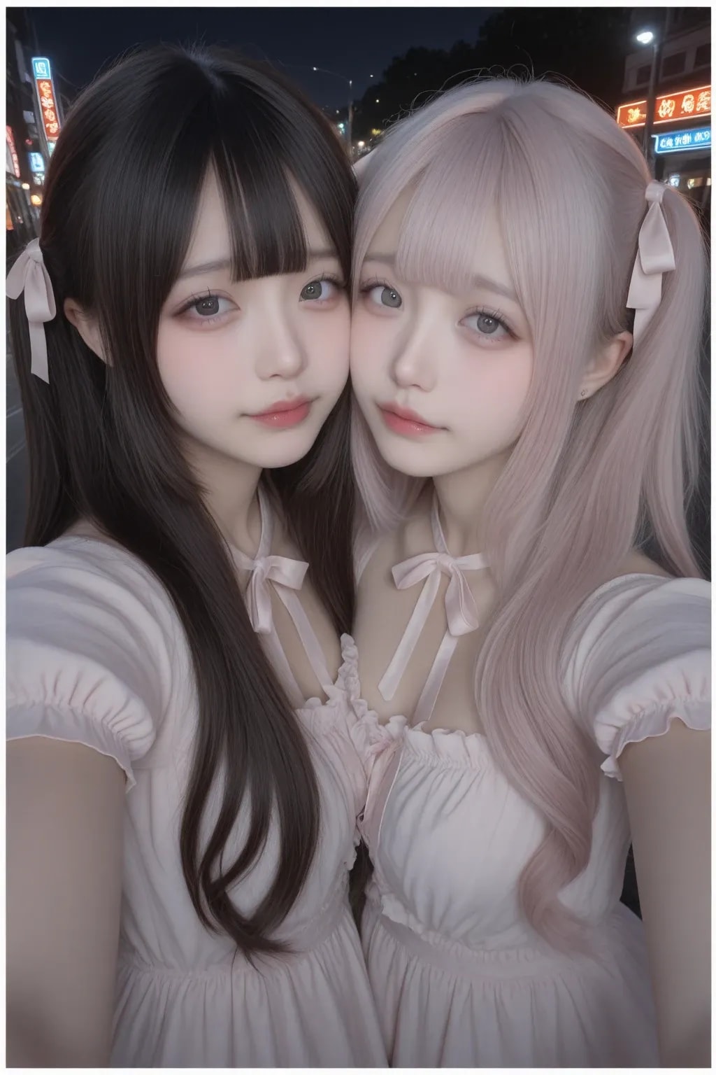 地雷系ちゃんの自撮り001《SeaArt》