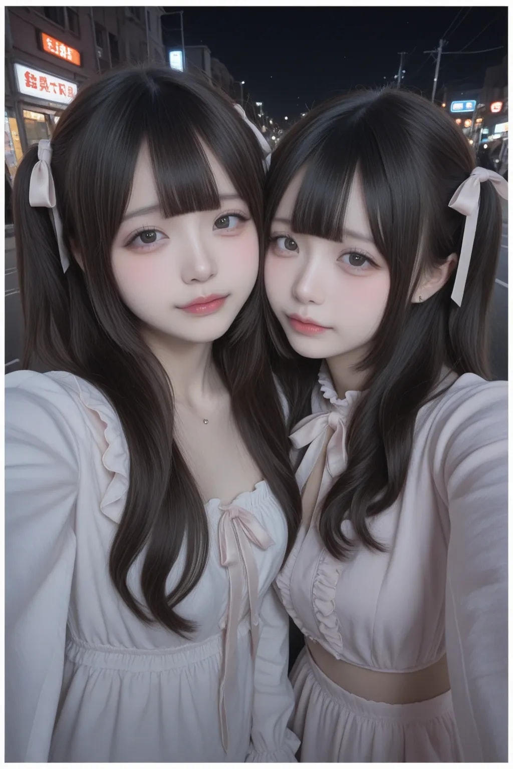 地雷系ちゃんの自撮り001《SeaArt》