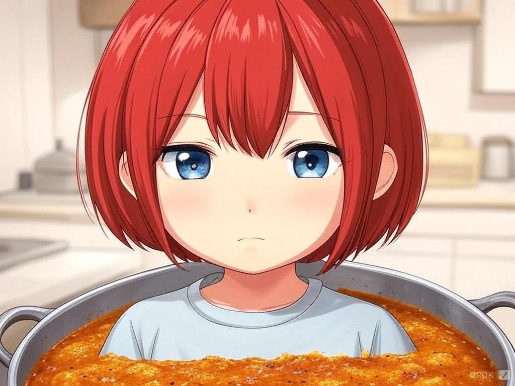 【謎画像】煮込まれリコちゃん 〜Grok風〜 | の人気AIイラスト・グラビア