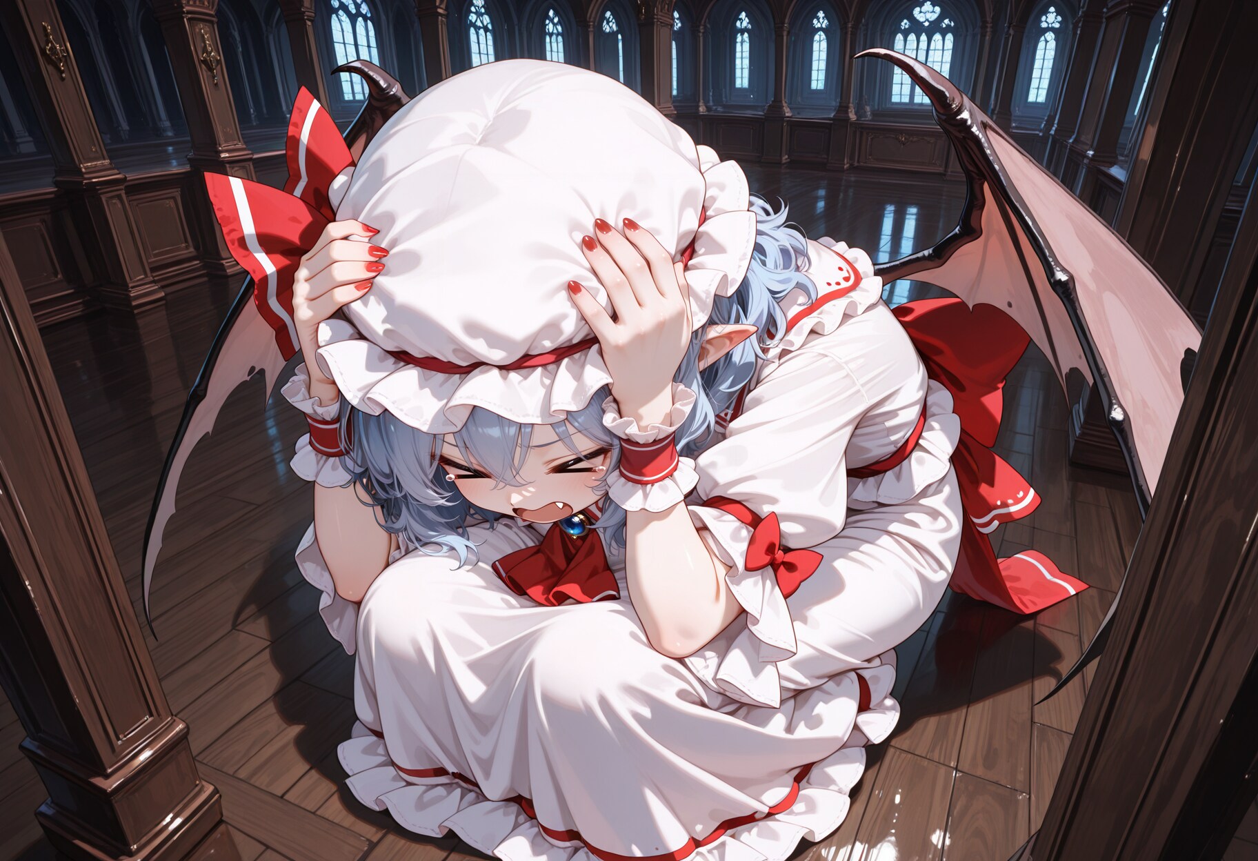 ならば見せてやろう！魔王の裔たる我が戦いというものを！