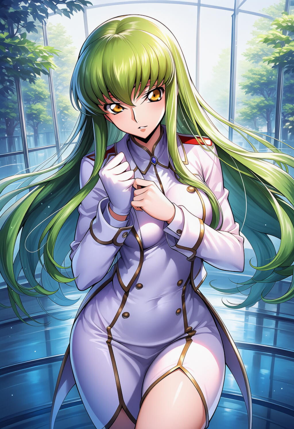 透庭の静温 ― Glass Courtyard