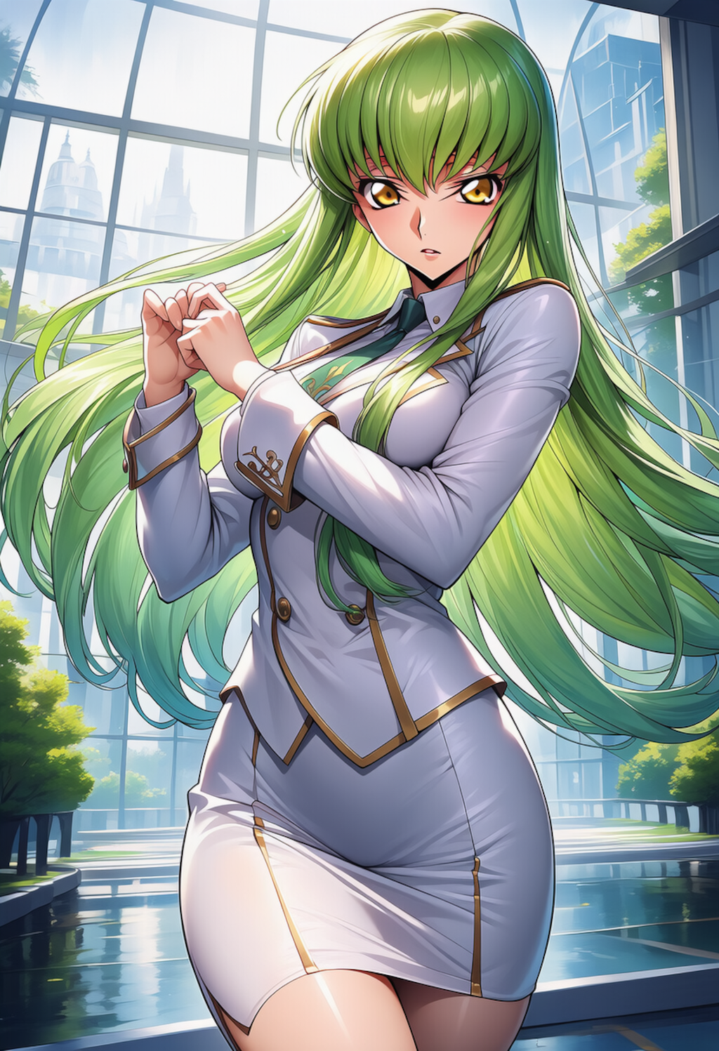 透庭の静温 ― Glass Courtyard