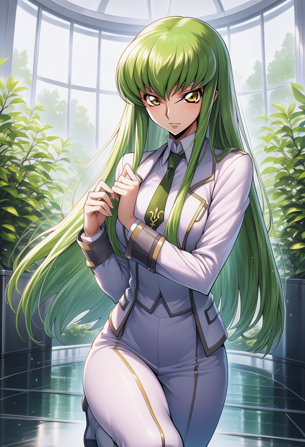 透庭の静温 ― Glass Courtyard