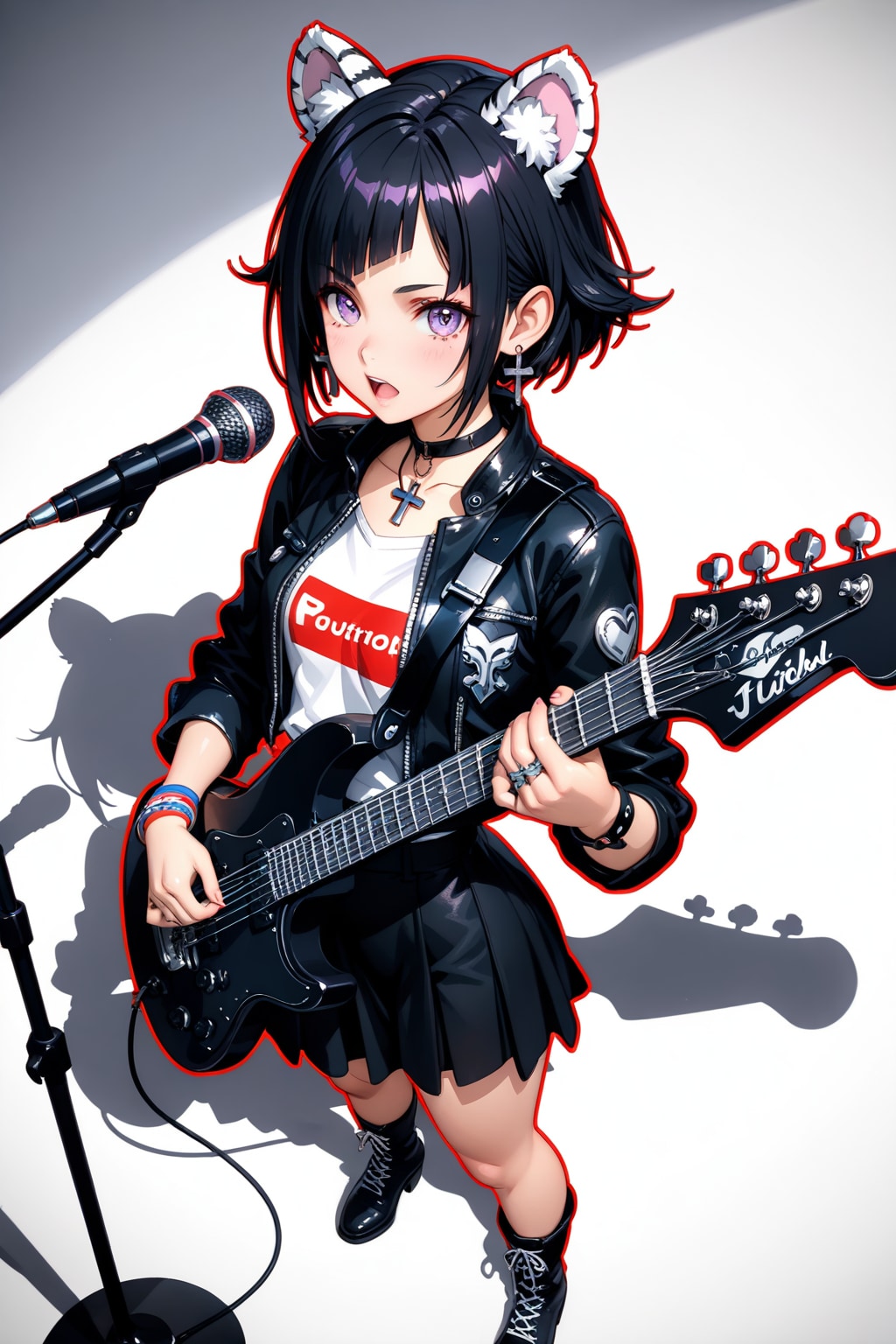 ꒰ঌROCK SINGER HimaRi໒꒱ | の人気AIイラスト・グラビア