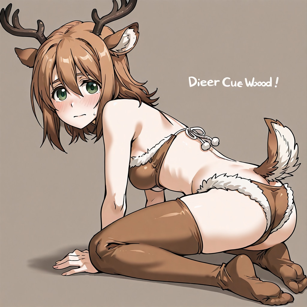 bonsaiで鹿娘260414