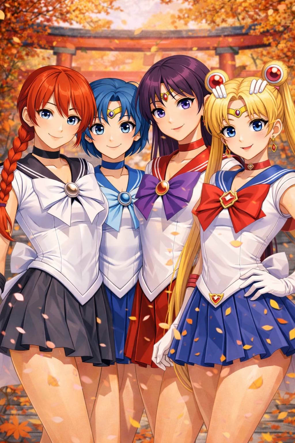 だんだん増える、内部太陽系セーラー戦士