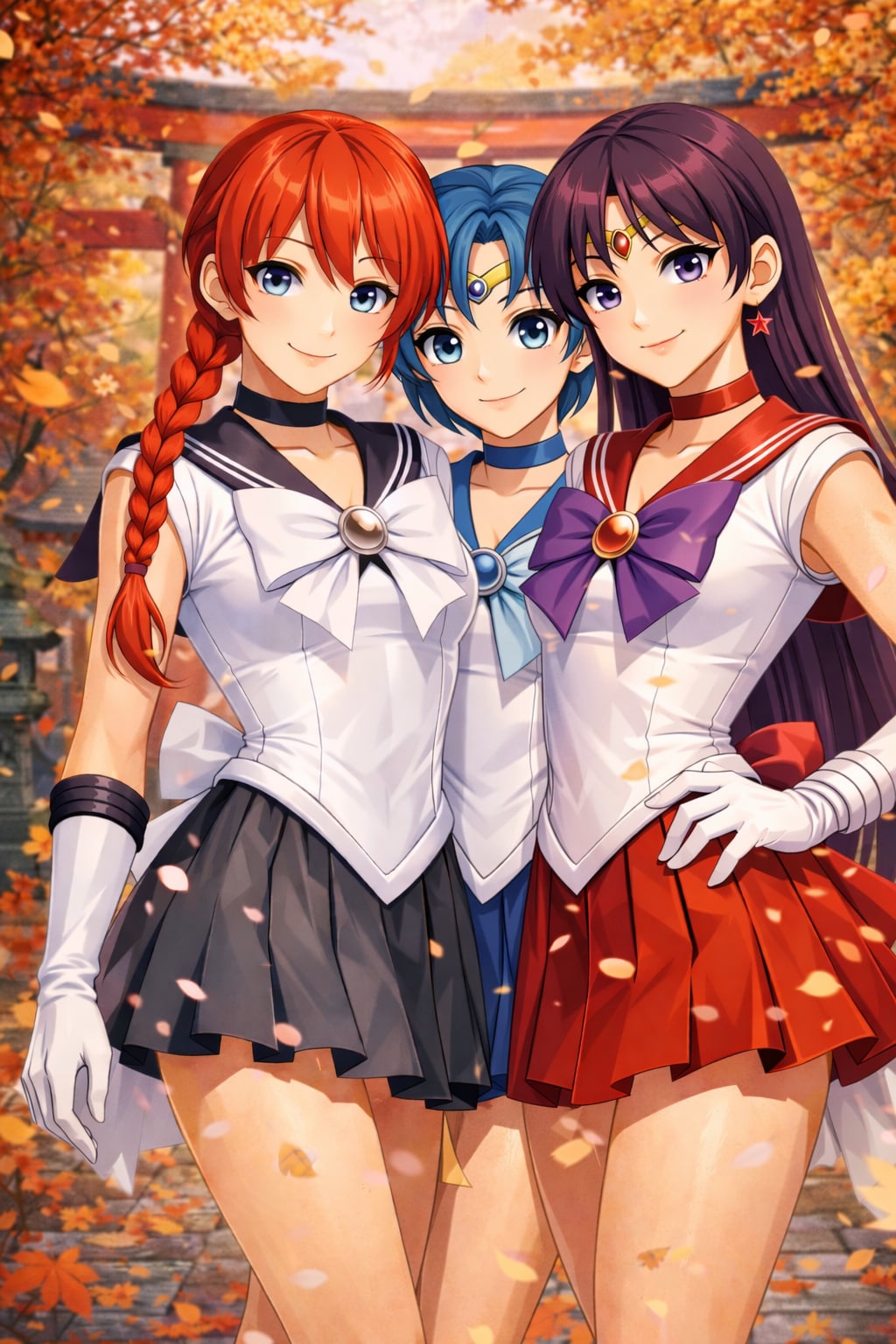 だんだん増える、内部太陽系セーラー戦士