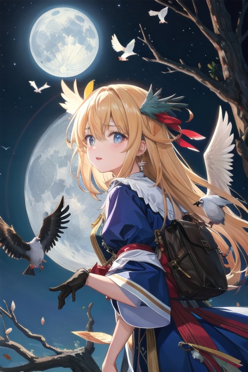 月に遊ぶ鳥たち～稀人らの物語～