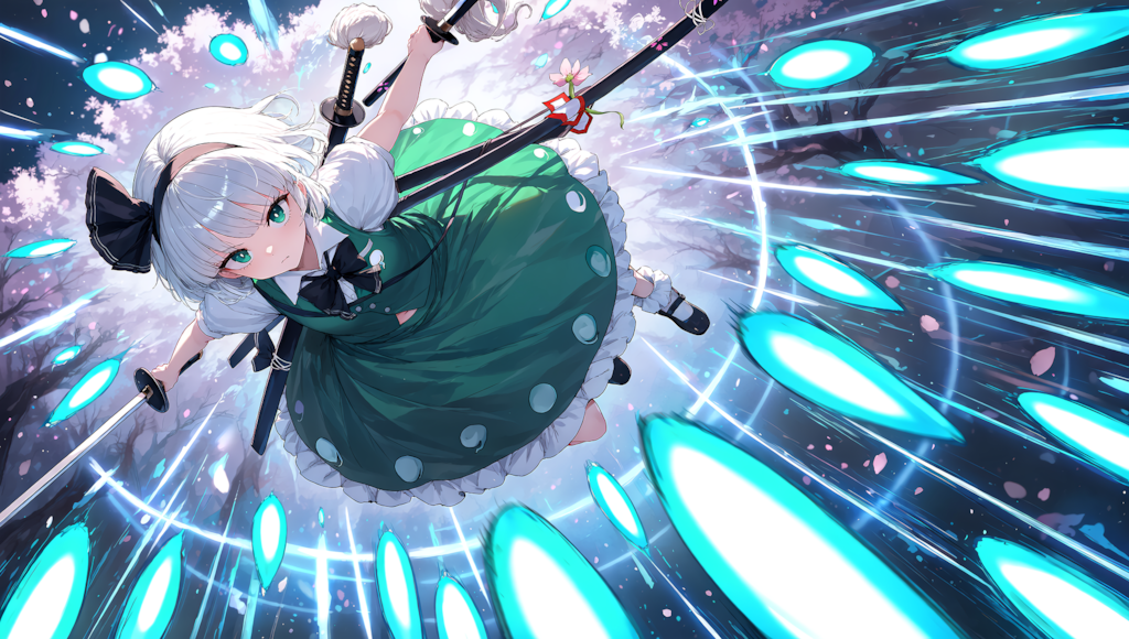 V5　東方　魂魄妖夢　弾幕