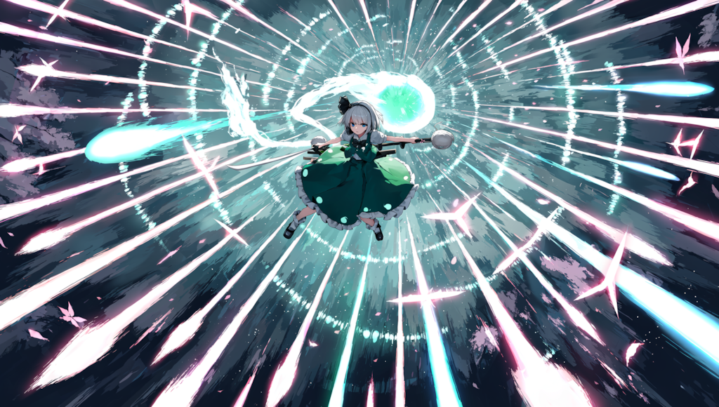 V5　東方　魂魄妖夢　弾幕