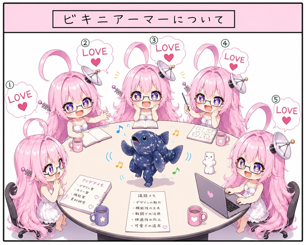 ビキニアーマーについて