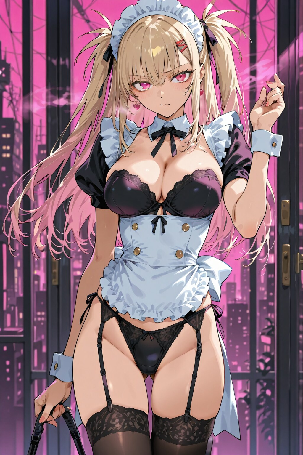 メイド服の罰ゲーム
