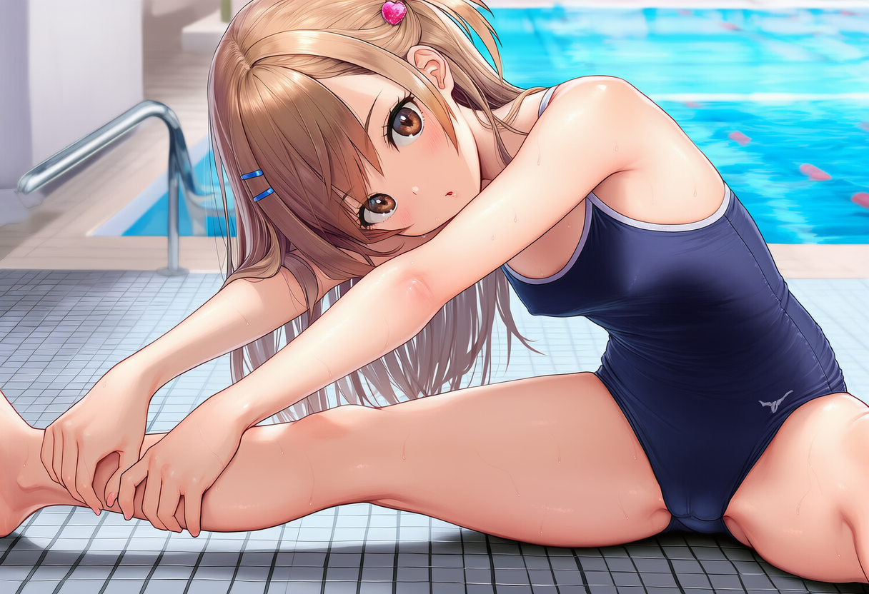 スク水ストレッチング