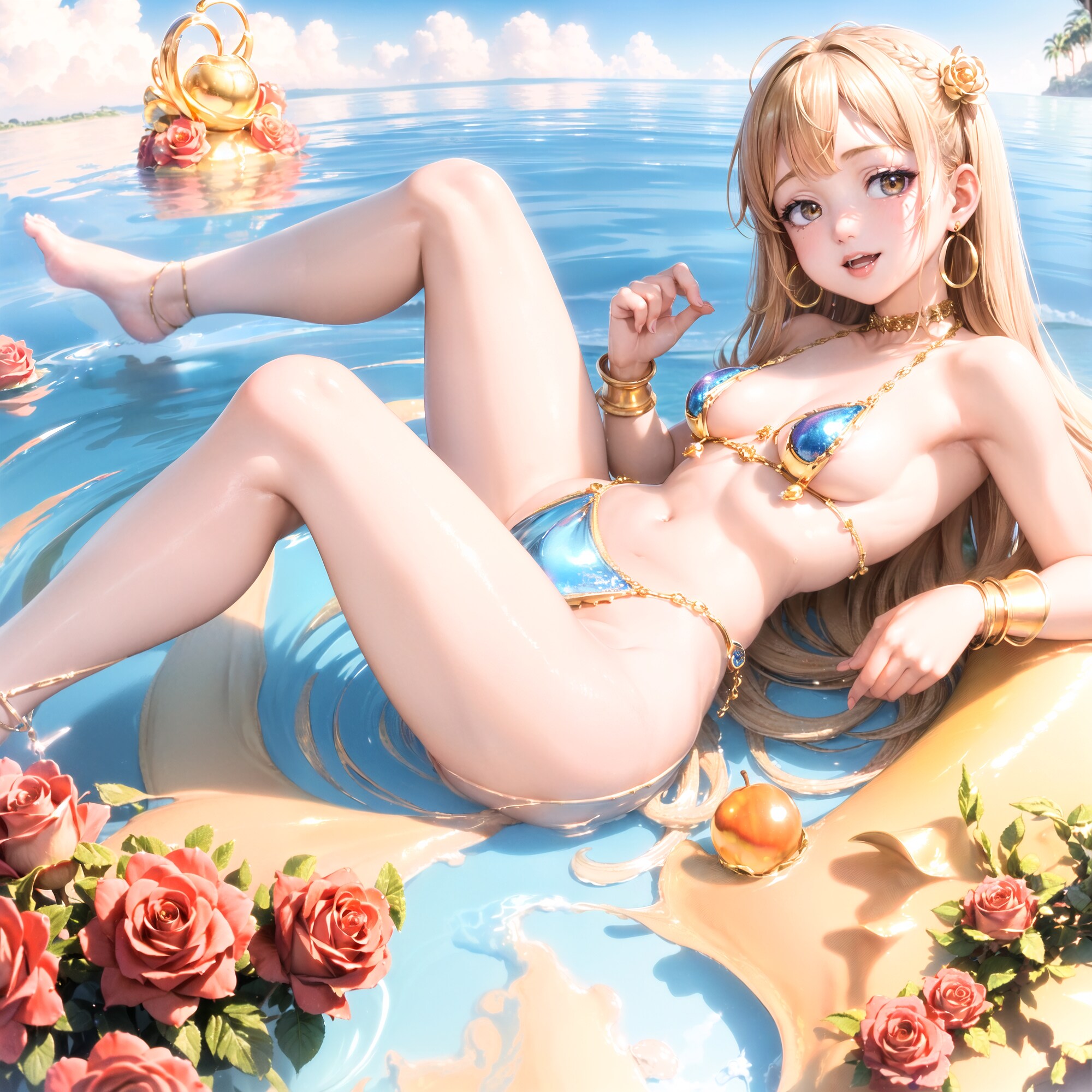 天女の沐浴