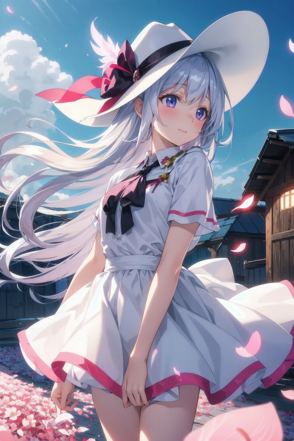 帽子の少女2