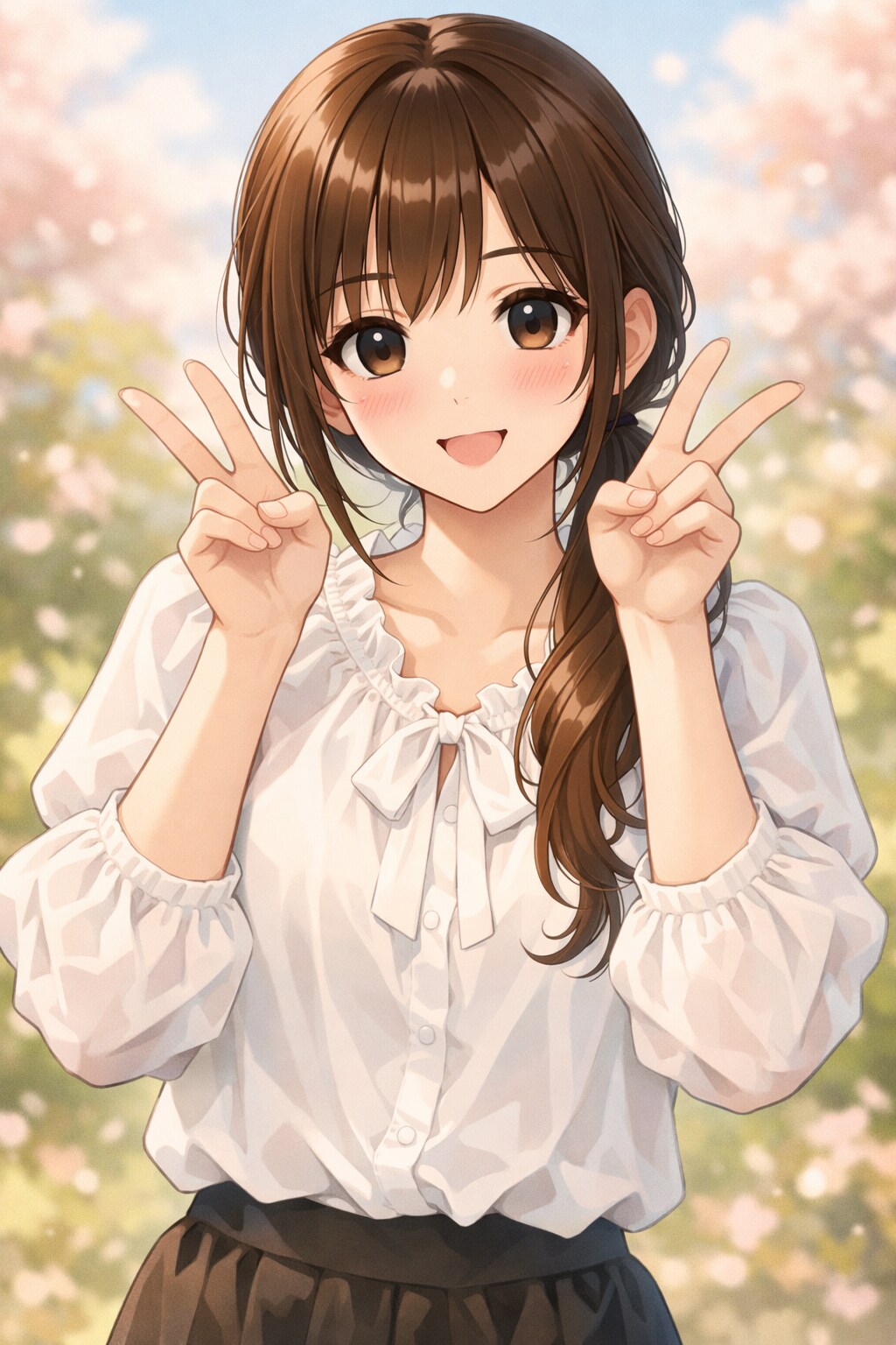 ほんわか女性