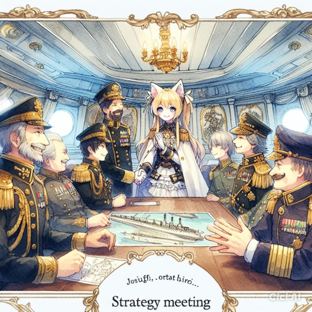 アミガルズの猫耳娘は艦隊にて作戦会議をするようです