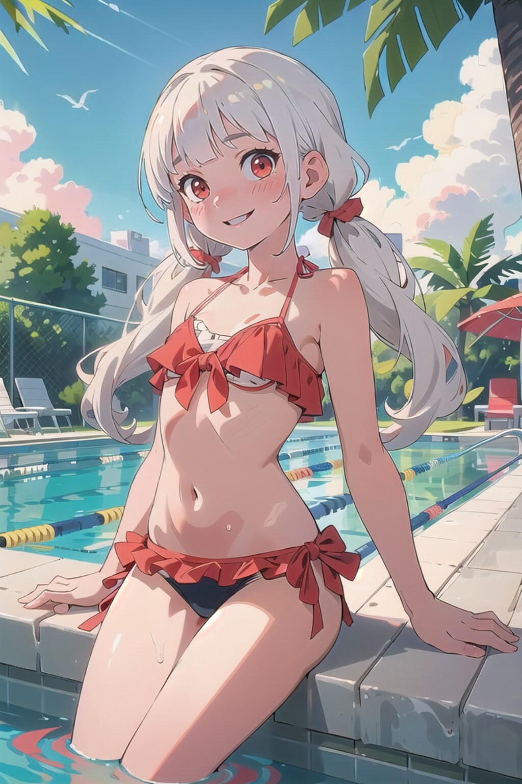 Sunny Poolside