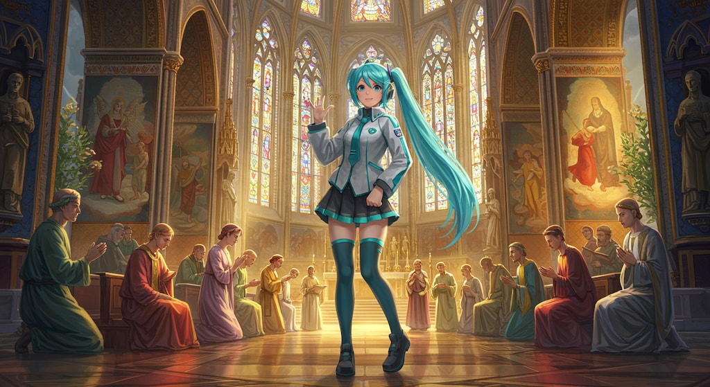 初音ミクと中世ヨーロッパ　　リメイク版