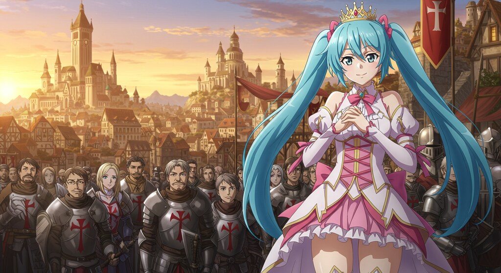 初音ミクと中世ヨーロッパ　　リメイク版