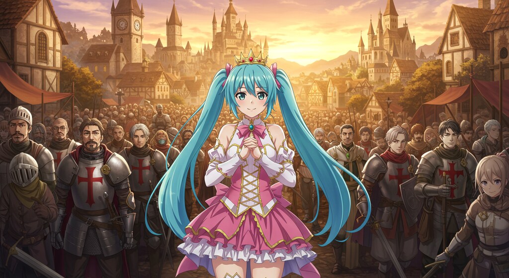 初音ミクと中世ヨーロッパ　　リメイク版