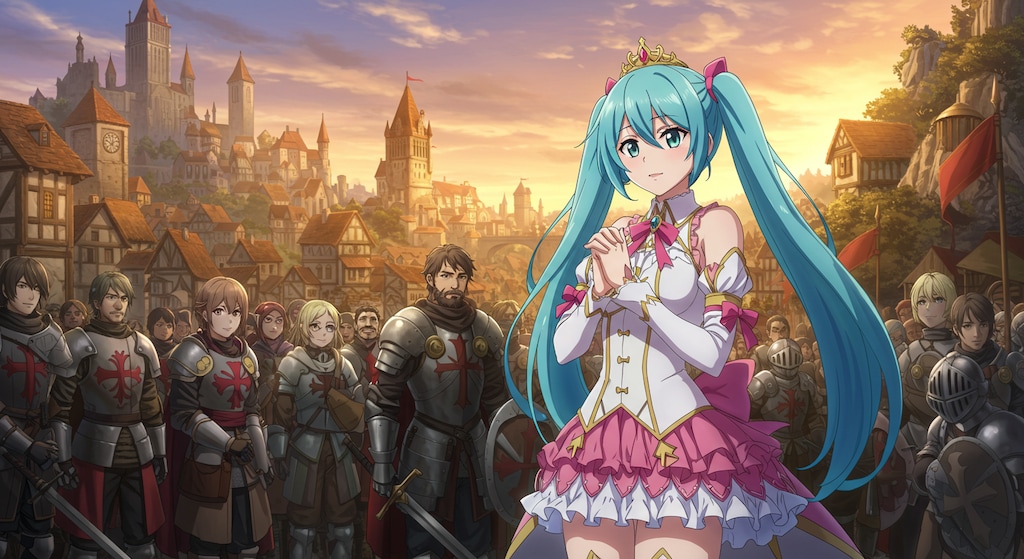 初音ミクと中世ヨーロッパ　　リメイク版