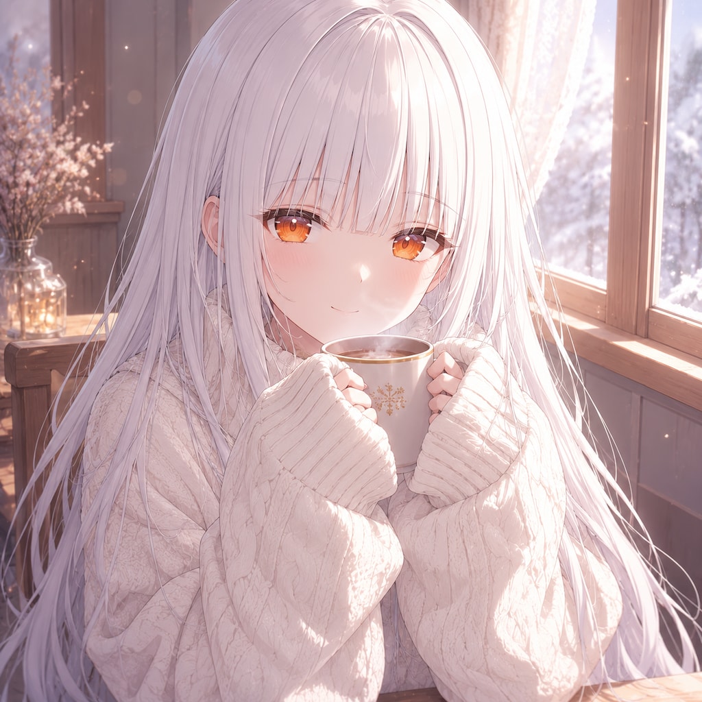 寒くて暖かい朝
