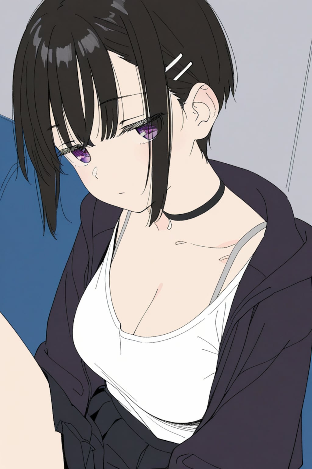 ジト目な女の子