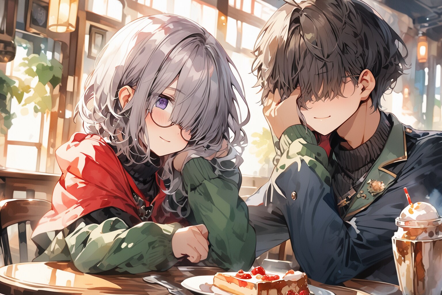 デート | の人気AIイラスト・グラビア