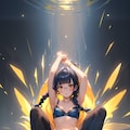 下着の眼鏡っ娘 2枚目