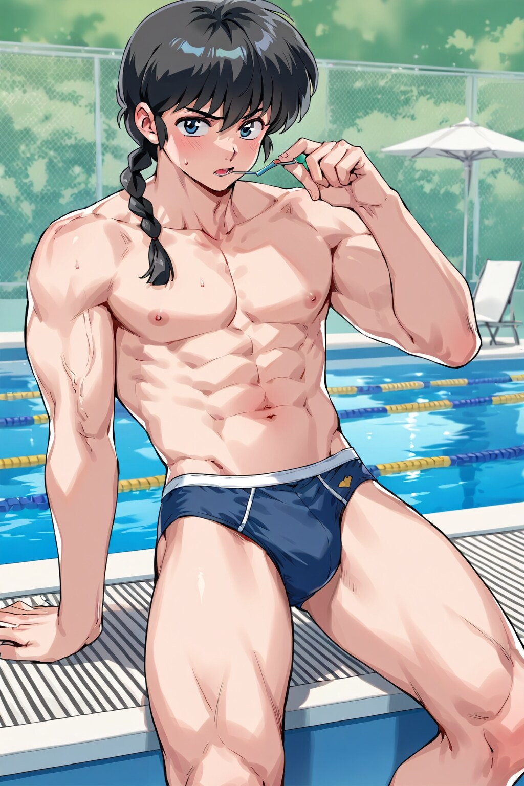 パンツ一丁