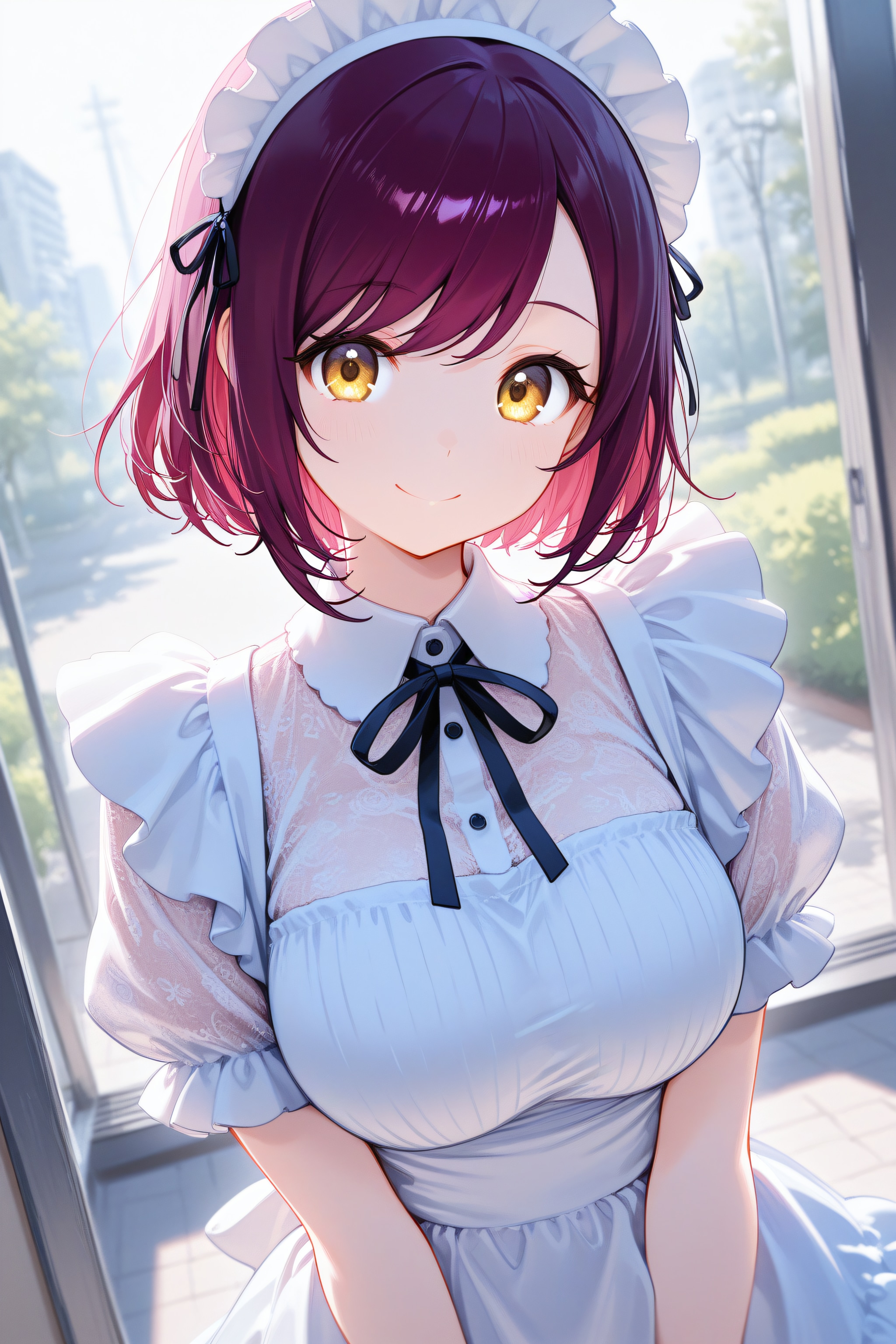 こんにちは（挨拶メイドの芽衣ちゃん）